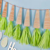 peter-rabbit-paper-carrot-tassel-party-bunting-2m|HBHE111|Luck and Luck| 1